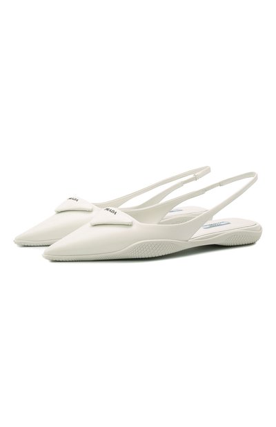 Кожаные балетки PRADA, арт. 1F819M-055-F0009-005, фото 1