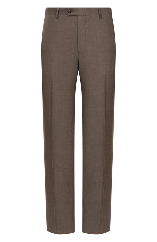 Брюки из шерсти и шелка MVST M26.CSM.T410/953-W00L/SILK Коричневый M26.CSM.T410/953-W00L/SILK