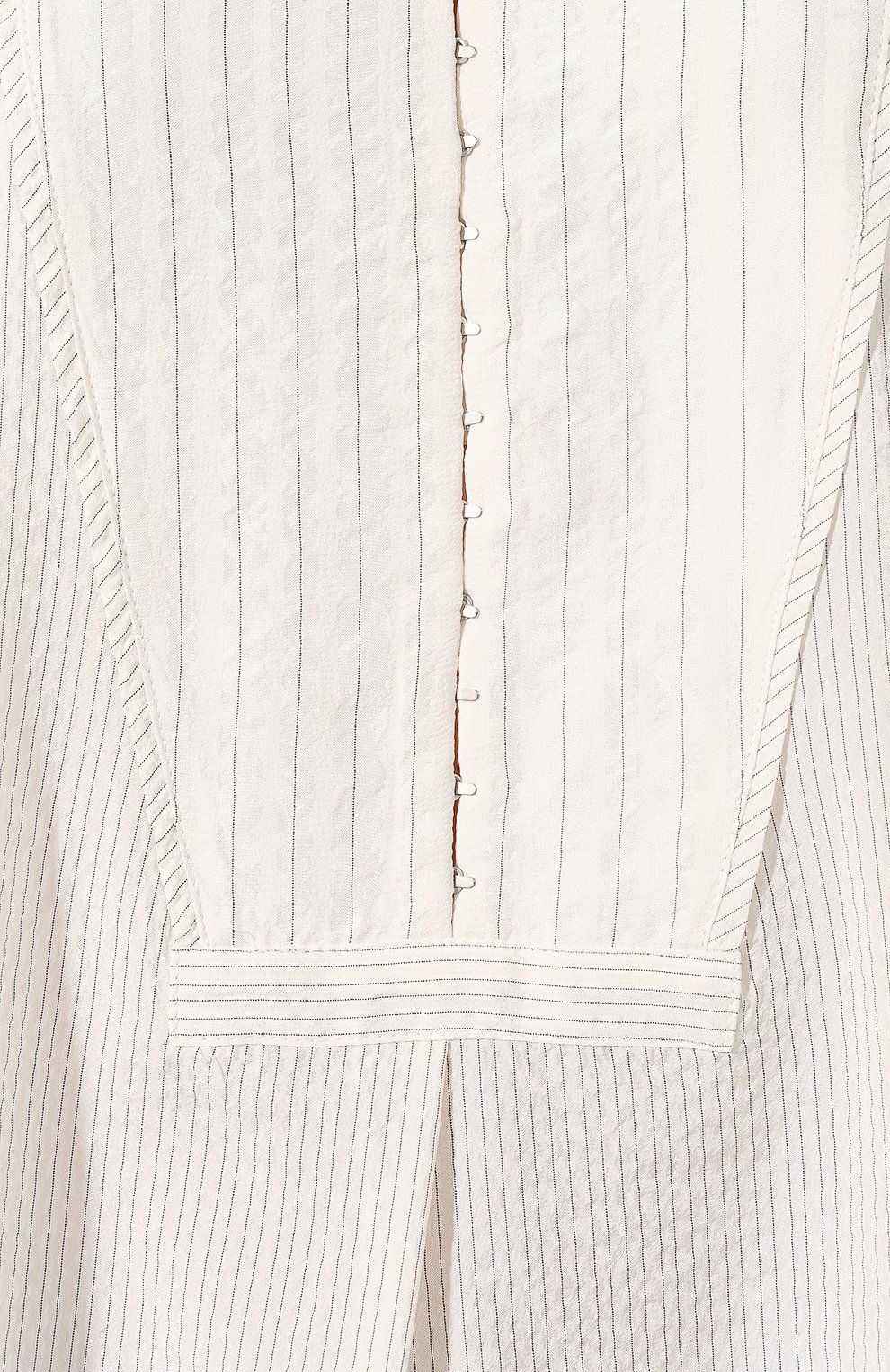 Шелковая блузка RAG AND BONE бежевого цвета по цене 31650 руб., арт. W286A0675, фото 5 Шелковая блузка RAG AND BONE, арт. W286A0675, фото 5