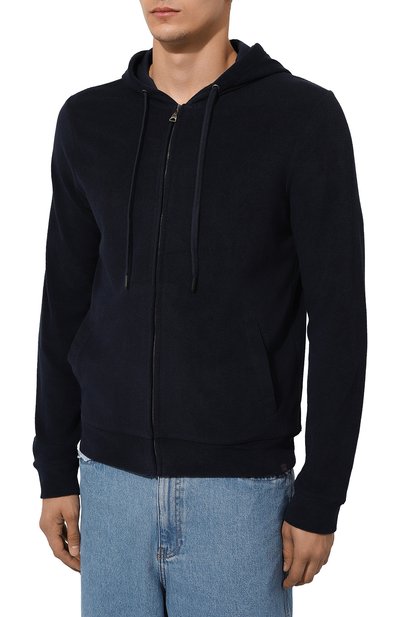 Хлопковая толстовка DEREK ROSE темно-синего цвета по цене 28050 руб., арт. 9055/ISAA001, фото 3 Хлопковая толстовка DEREK ROSE, арт. 9055/ISAA001, фото 3