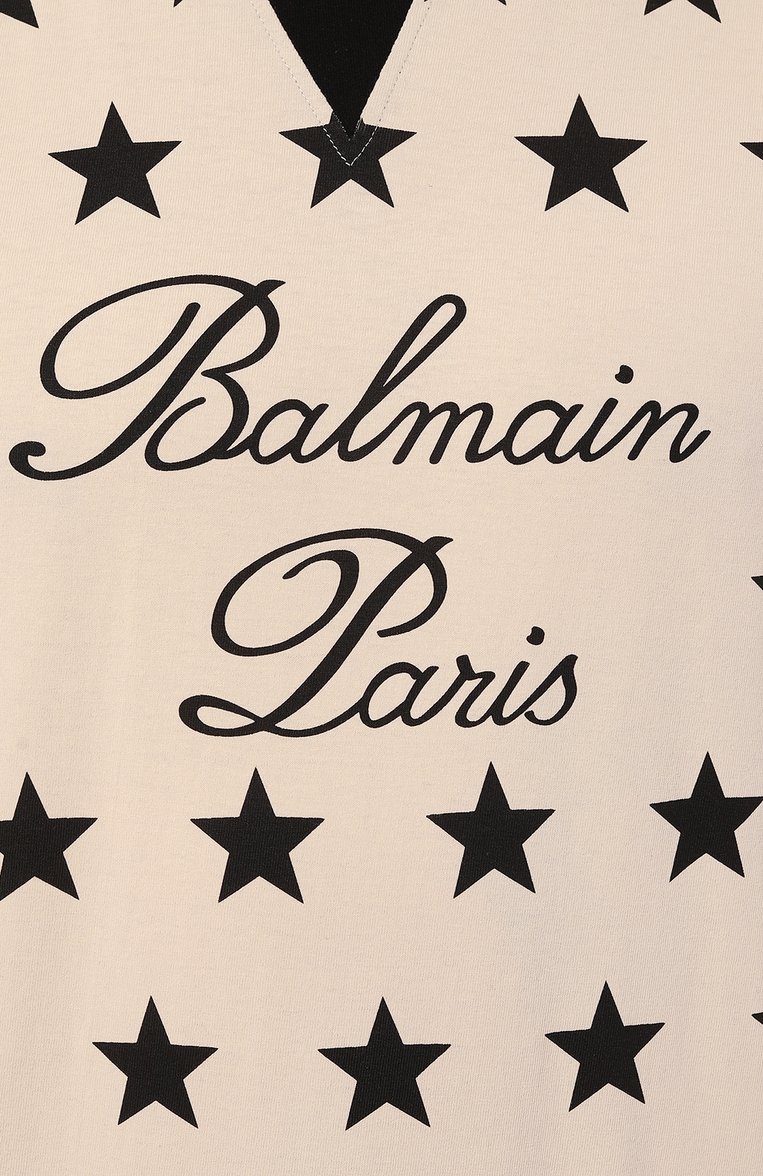 Хлопковая футболка BALMAIN, арт. CH1EH135/GD27, фото 1