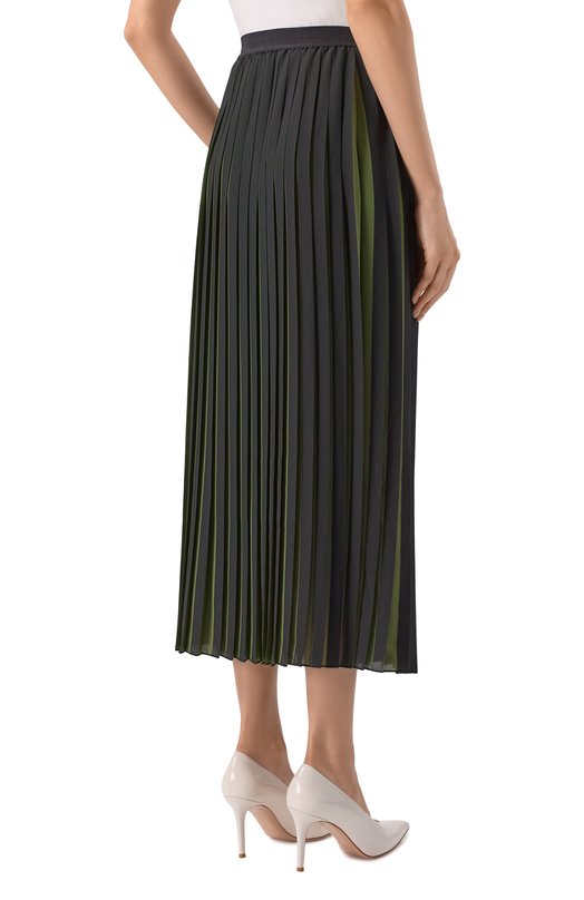 Плиссированная юбка Weekend Max Mara B0RA Зелёный  B0RA Фото 4