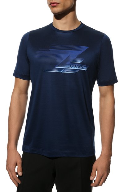 Хлопковая футболка ZILLI SPORT, арт. MEX-NT640-SCRA1/MC01, фото 3