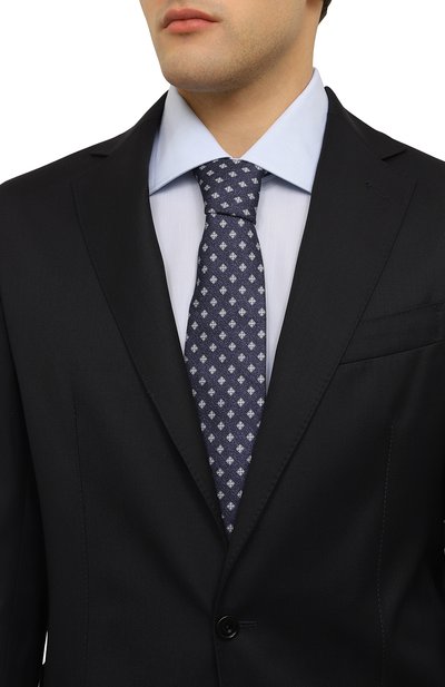 Шелковый галстук CORNELIANI, арт. 93U302-9320301, фото 2