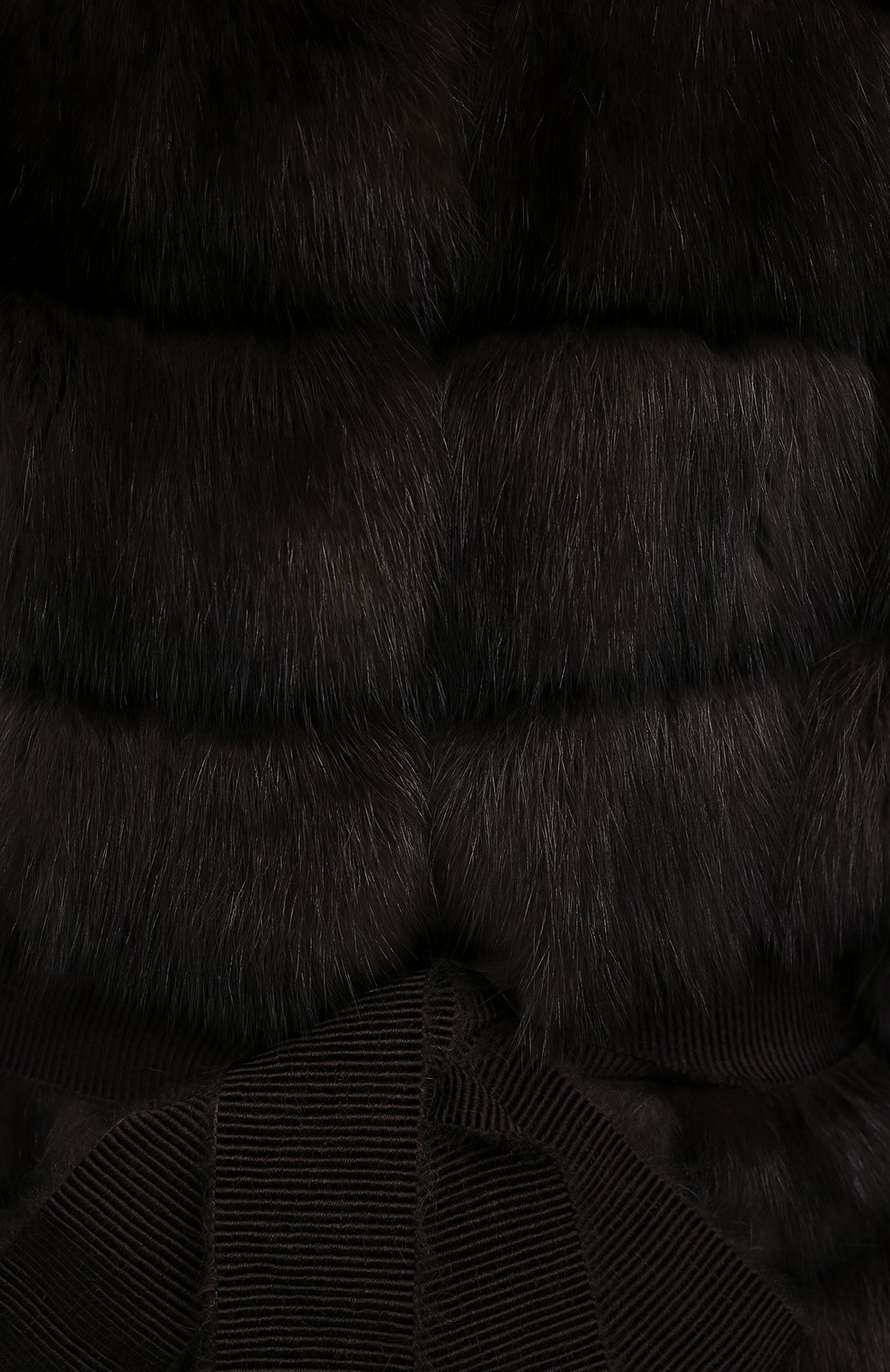 Шуба из меха соболя KITON, арт. D52689X04R72, фото 5