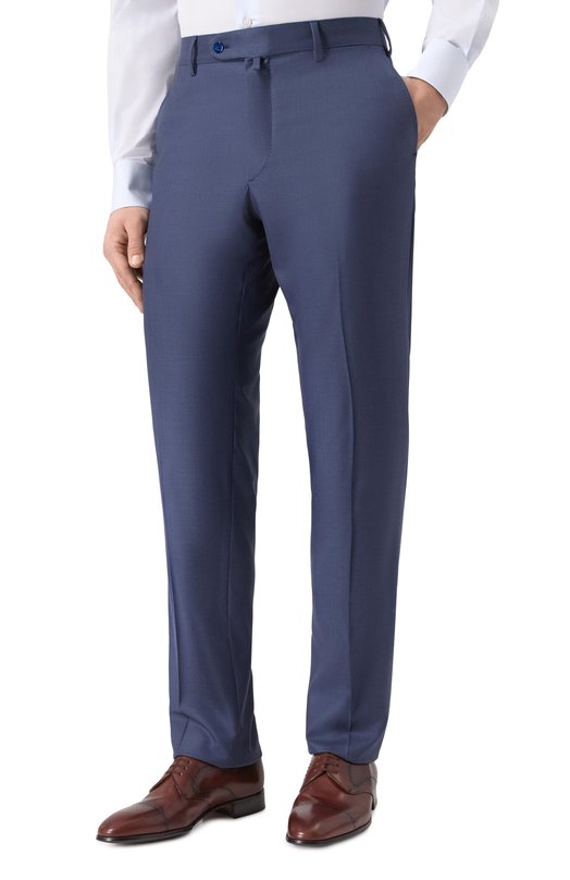 Шерстяной костюм Stefano Ricci S1SF432220/HB_001 Синий  S1SF432220/HB_001 Фото 4