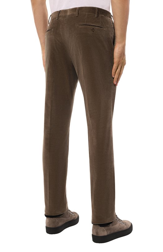 Вельветовые брюки Corneliani 944B01-9418502 Коричневый  944B01-9418502 Фото 4