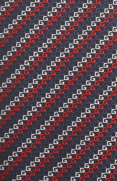Шелковый галстук GUCCI, арт. 545074/4E002, фото 3