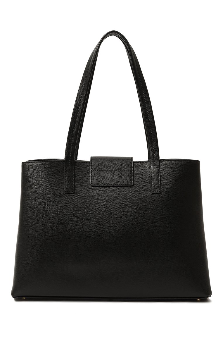 Женская сумка-тоут furla 1927 ballerina large FURLA черного цвета, арт. WB00145/ARE000 | Фото 6 (Размер: large; Сумки-технические: Сумки-шопперы; Материал: Натуральная кожа)