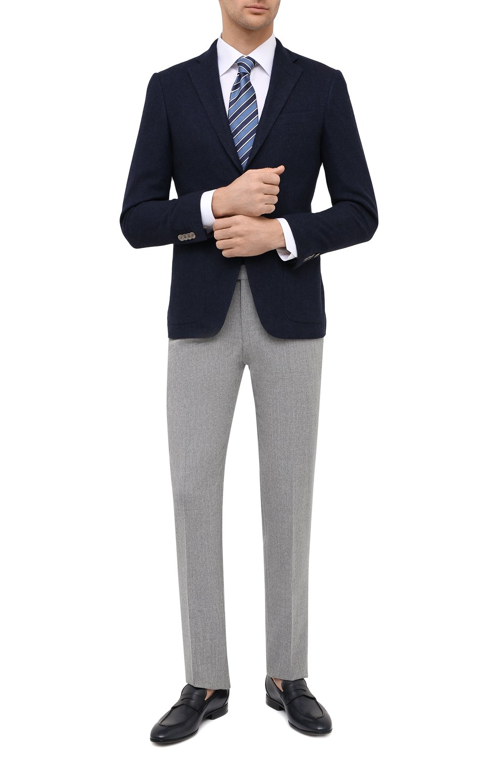 Кожаные пенни-лоферы W.GIBBS, арт. 2339003/1640, фото 2