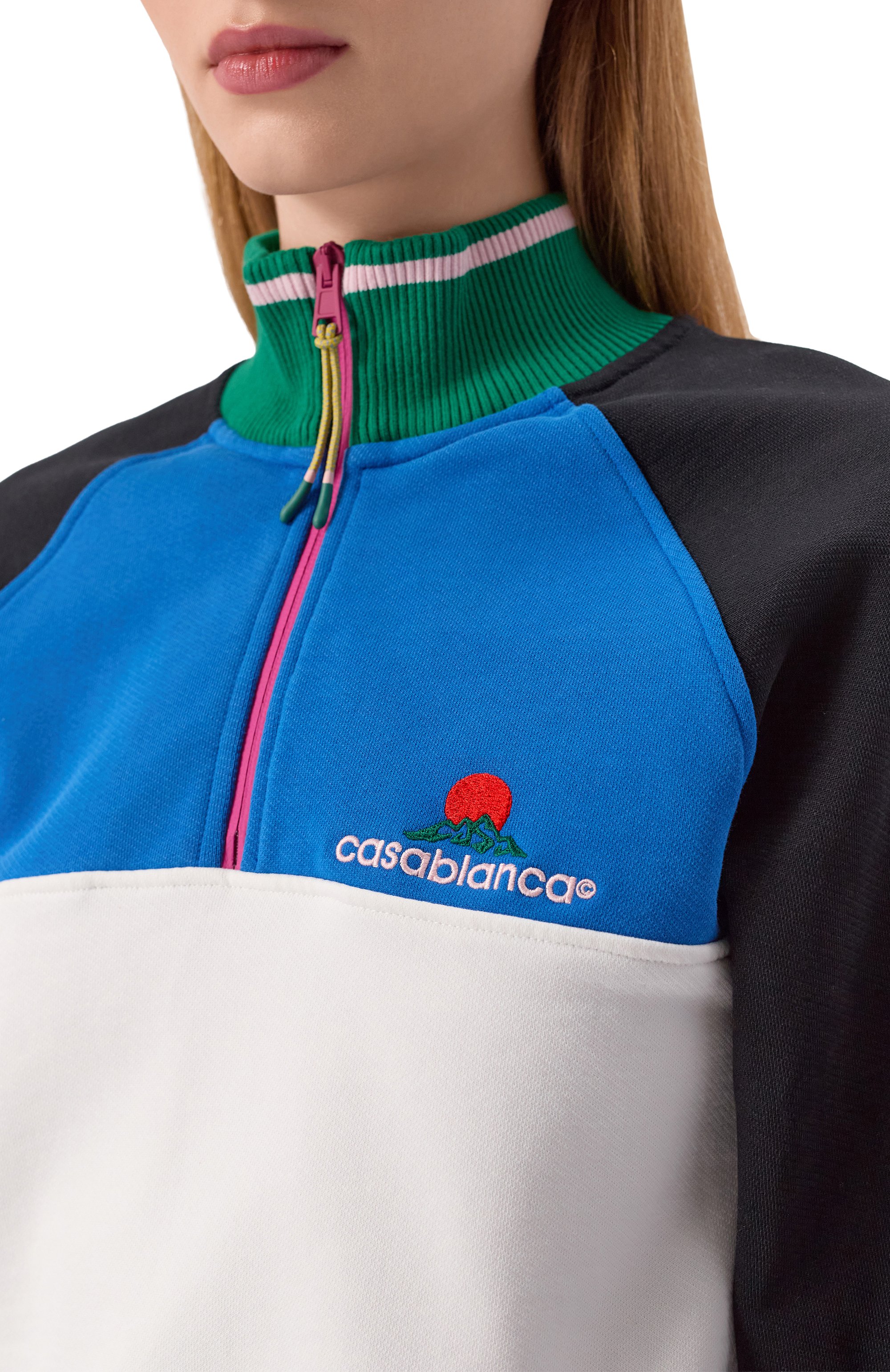 Хлопковый свитшот CASABLANCA, арт. WPF25-JTP-328-01, фото 5