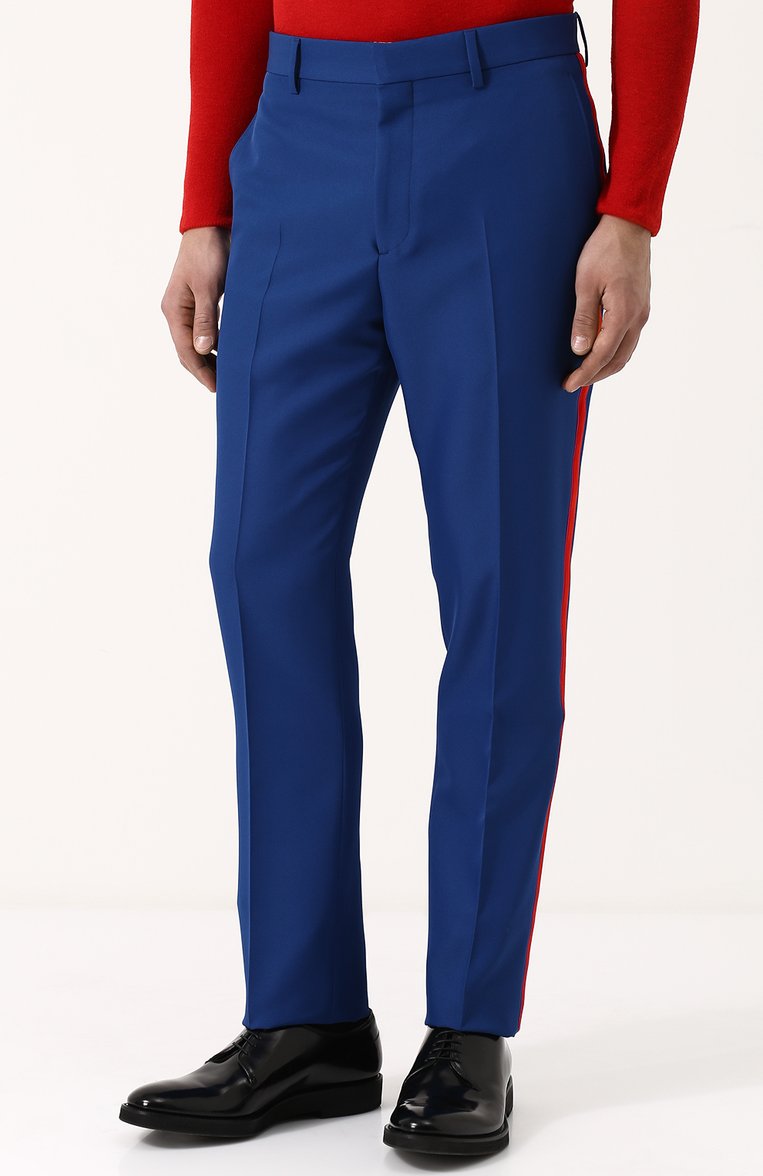 Брюки с контрастными лампасами CALVIN KLEIN 205W39NYC, арт. 81MWPA12/P030, фото 1