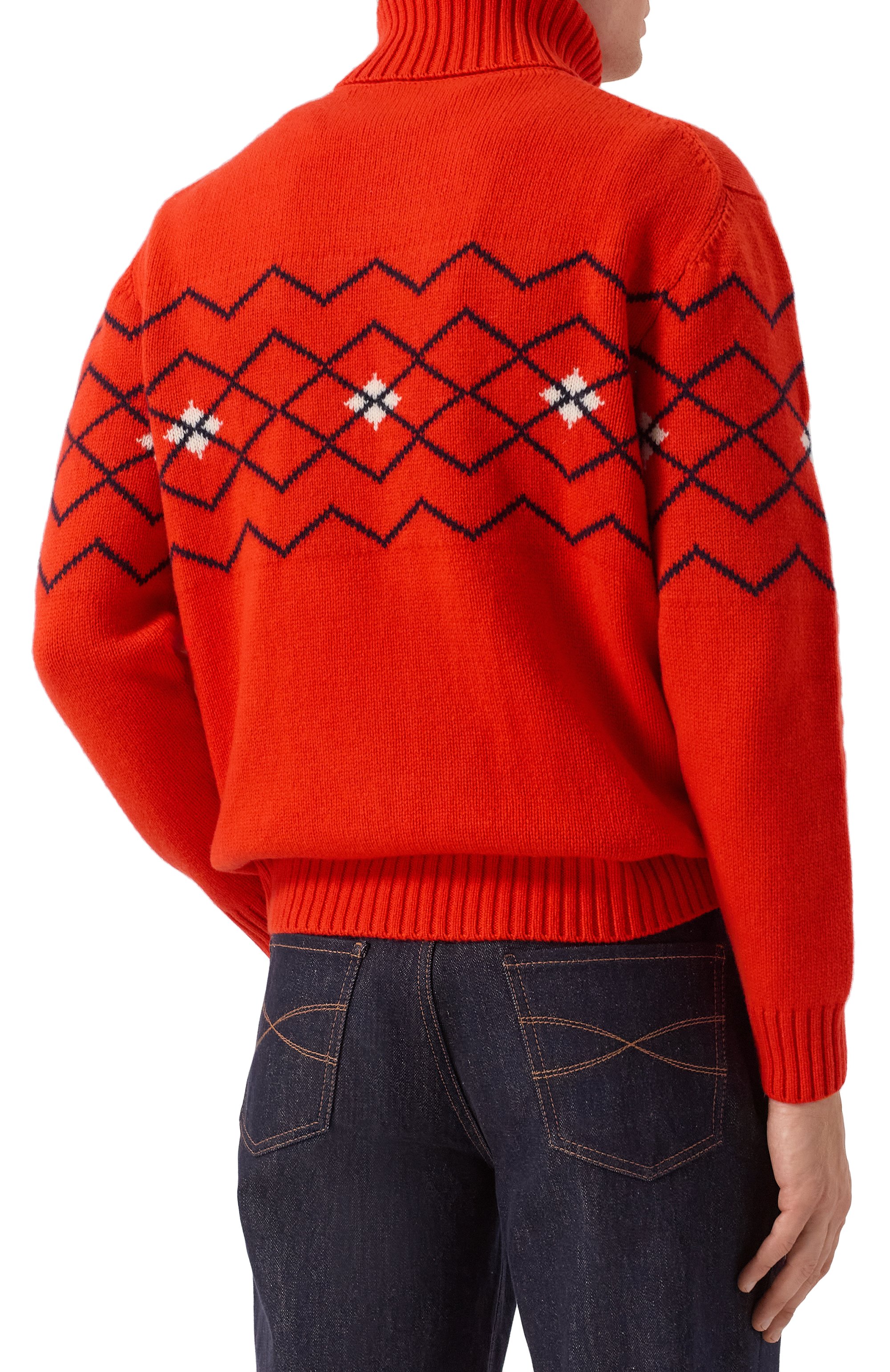 Свитер из шерсти и кашемира KITON, арт. UMM071803, фото 4