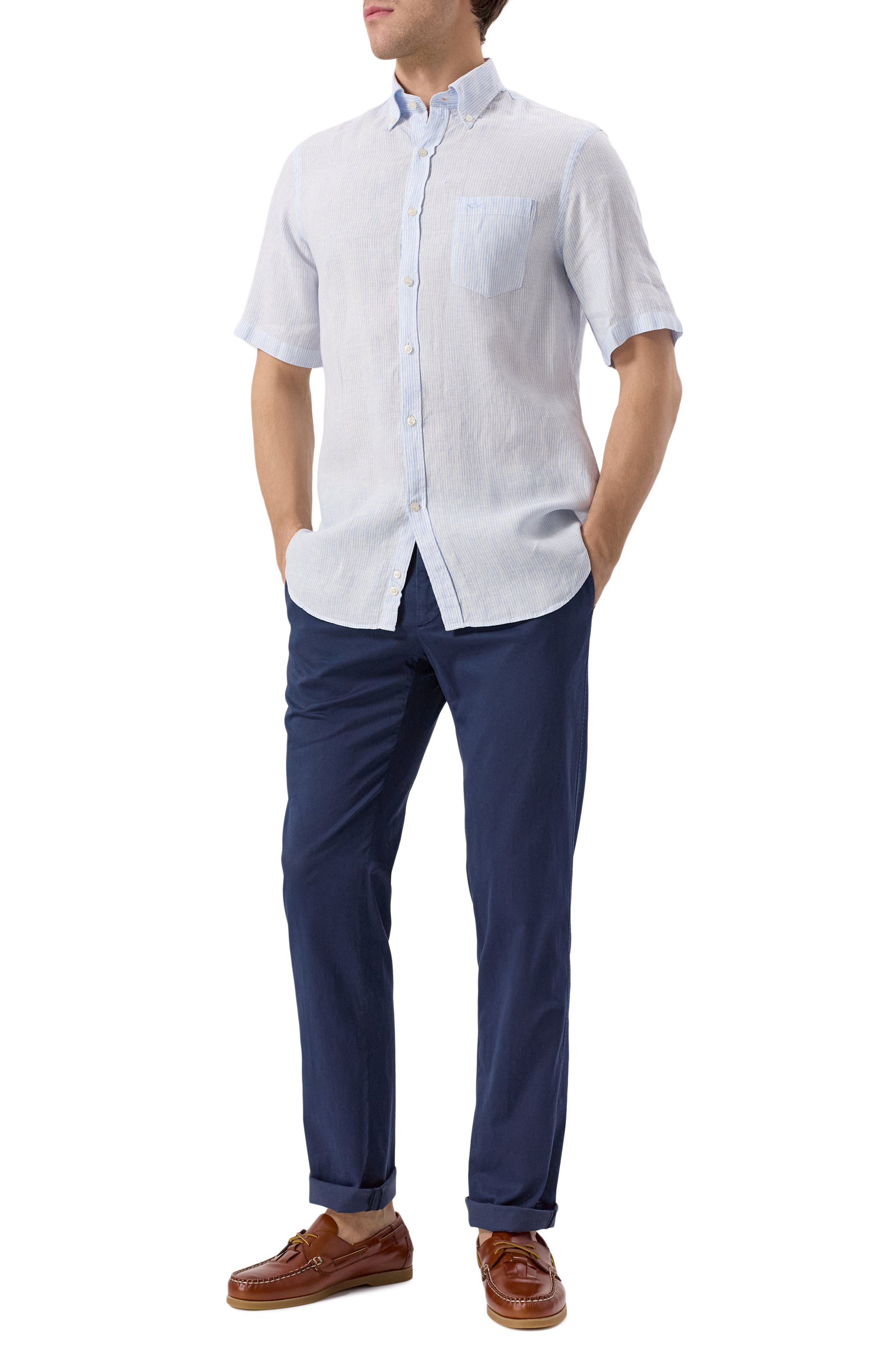 Кожаные топсайдеры HEREU, арт. SANAMFS25, фото 2