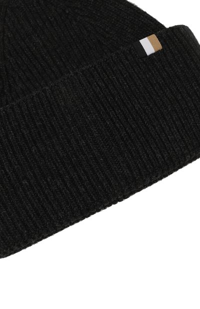 Шапка BOSS черного цвета по цене 7390 руб., арт. 50497808, фото 4 Шапка BOSS, арт. 50497808, фото 4