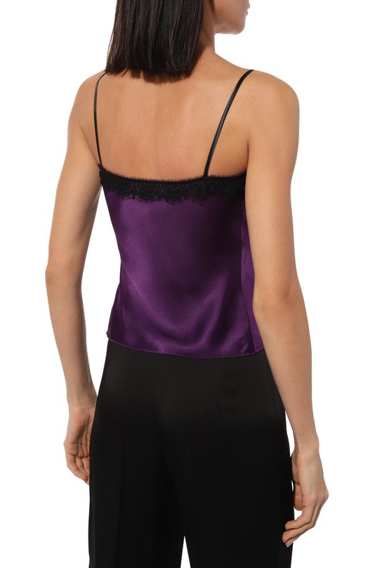 Топ Alberta Ferretti Фиолетовый, фото 4