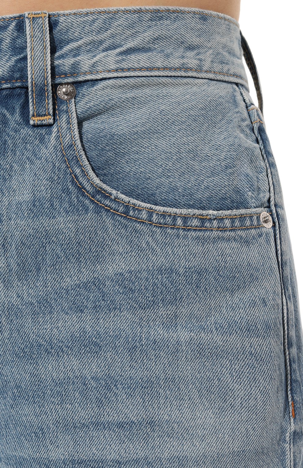 Джинсы SLVRLAKE голубого цвета по цене 49950 руб., арт. EVAJ707SHDTF, фото 5 Джинсы SLVRLAKE, арт. EVAJ707SHDTF, фото 5