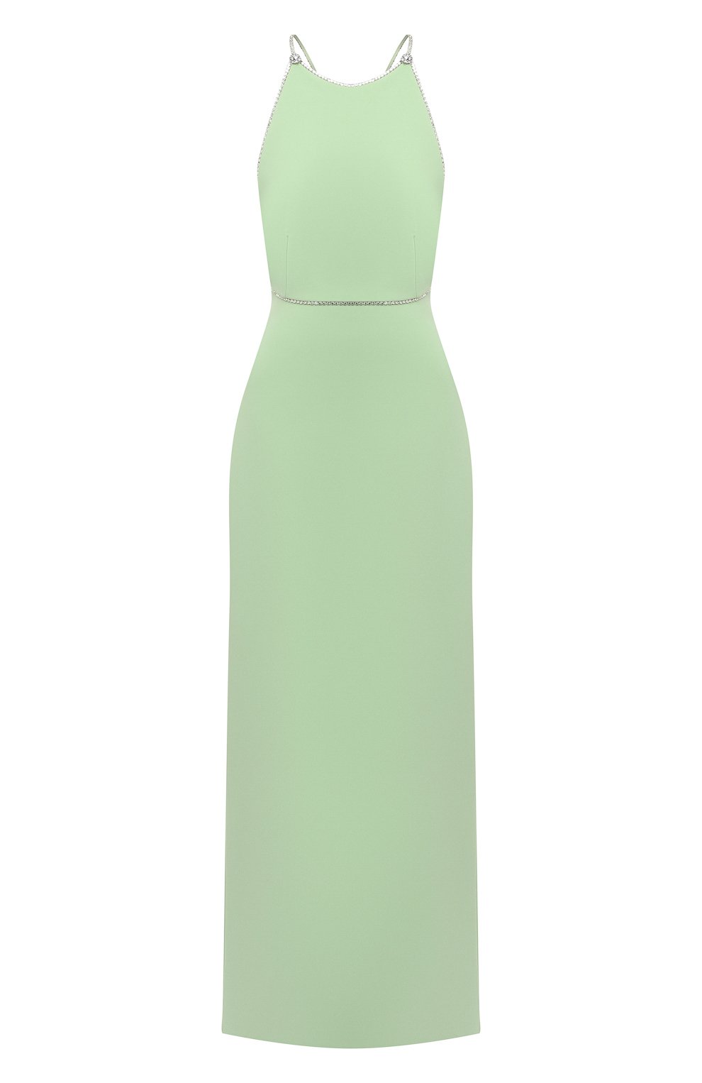 Платье MIU MIU светло-зеленого цвета по цене 275000 руб., арт. MF3555-1LW6-F0035, фото 1 Платье MIU MIU, арт. MF3555-1LW6-F0035, фото 1