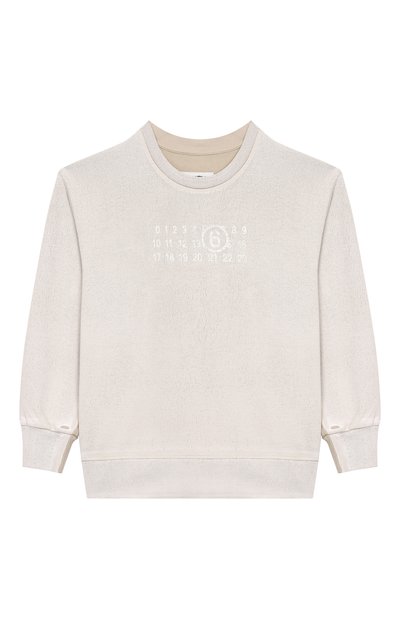 Хлопковый свитшот MM6, арт. M61137/MM08Q