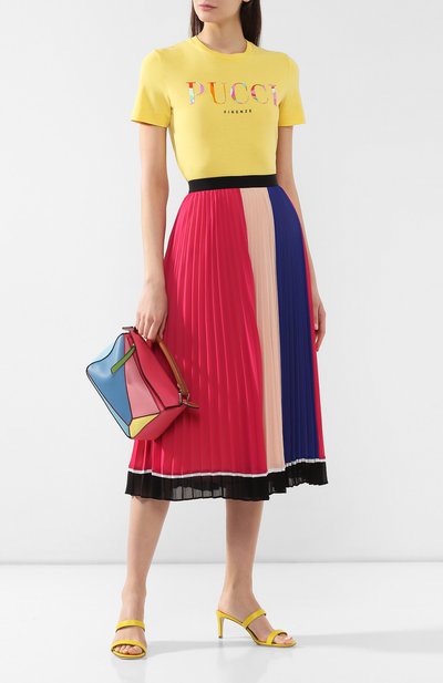 Хлопковая футболка EMILIO PUCCI, арт. 9HJP73/9H985, фото 2