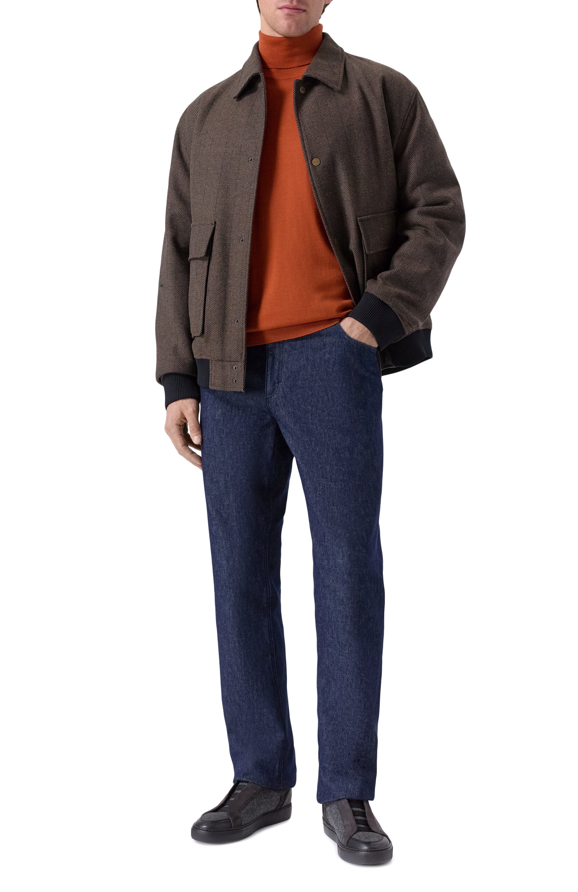 Шерстяная водолазка BOSS, арт. 50468262, фото 2