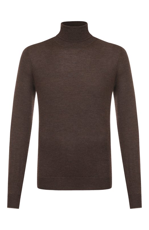 Водолазка из кашемира и шелка Brunello Cucinelli M2300103 Коричневый M2300103