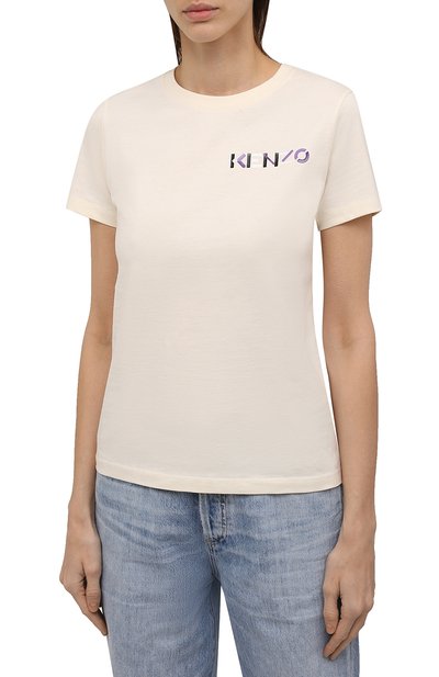 Хлопковая футболка KENZO, арт. FB62TS8964SA, фото 3