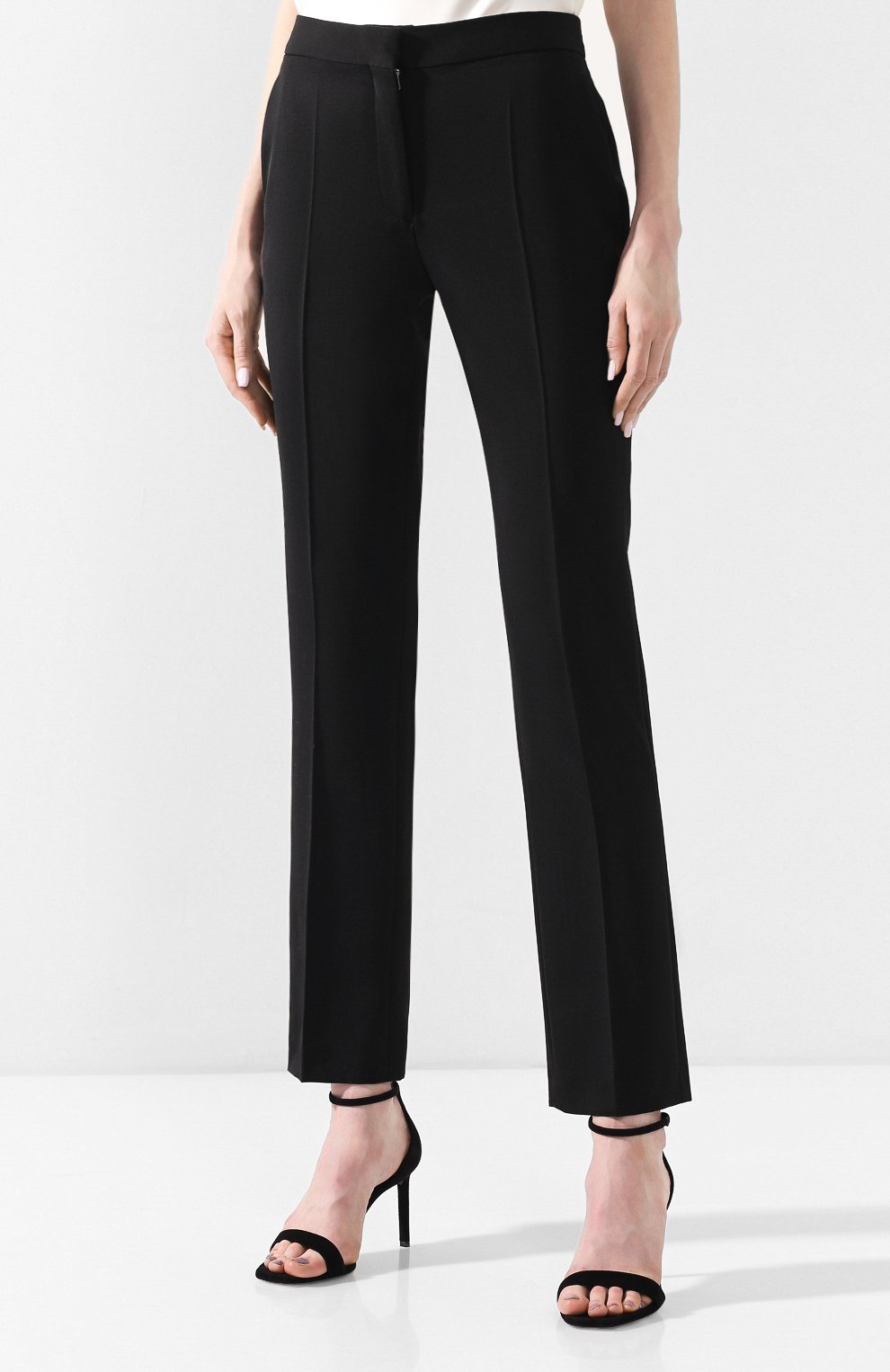 Шерстяные брюки STELLA MCCARTNEY, арт. 557953/SMB12, фото 3
