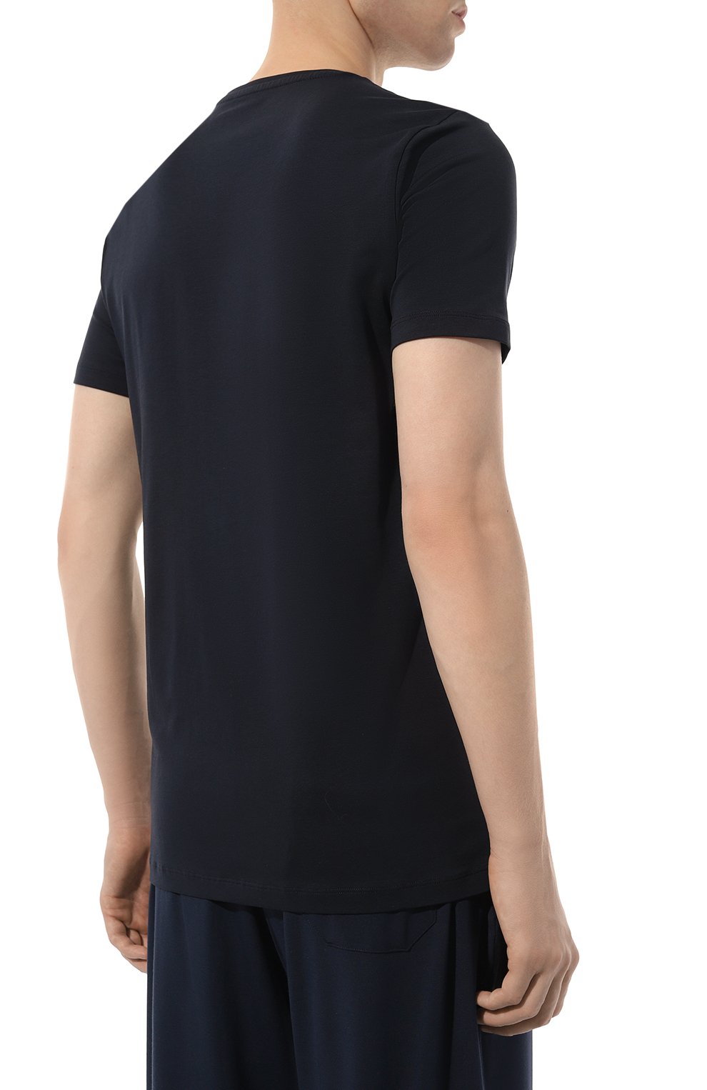 Комплект из двух футболок FALKE темно-синего цвета по цене 8960 руб., арт. 68108, фото 4 Комплект из двух футболок FALKE, арт. 68108, фото 4