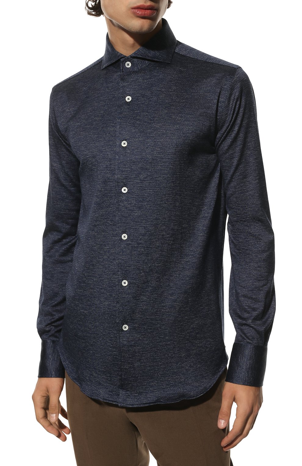 Хлопковая рубашка CANALI, арт. L756/GN02685, фото 3