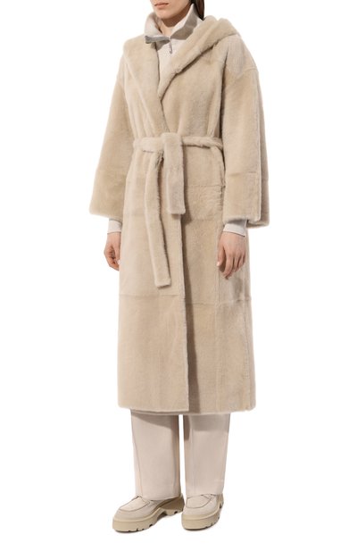 Двусторонняя дубленка BRUNELLO CUCINELLI, арт. MPMRA9511, фото 3