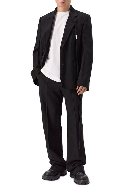 Пиджак из вискозы ANN DEMEULEMEESTER, арт. B0012444/FA558, фото 3