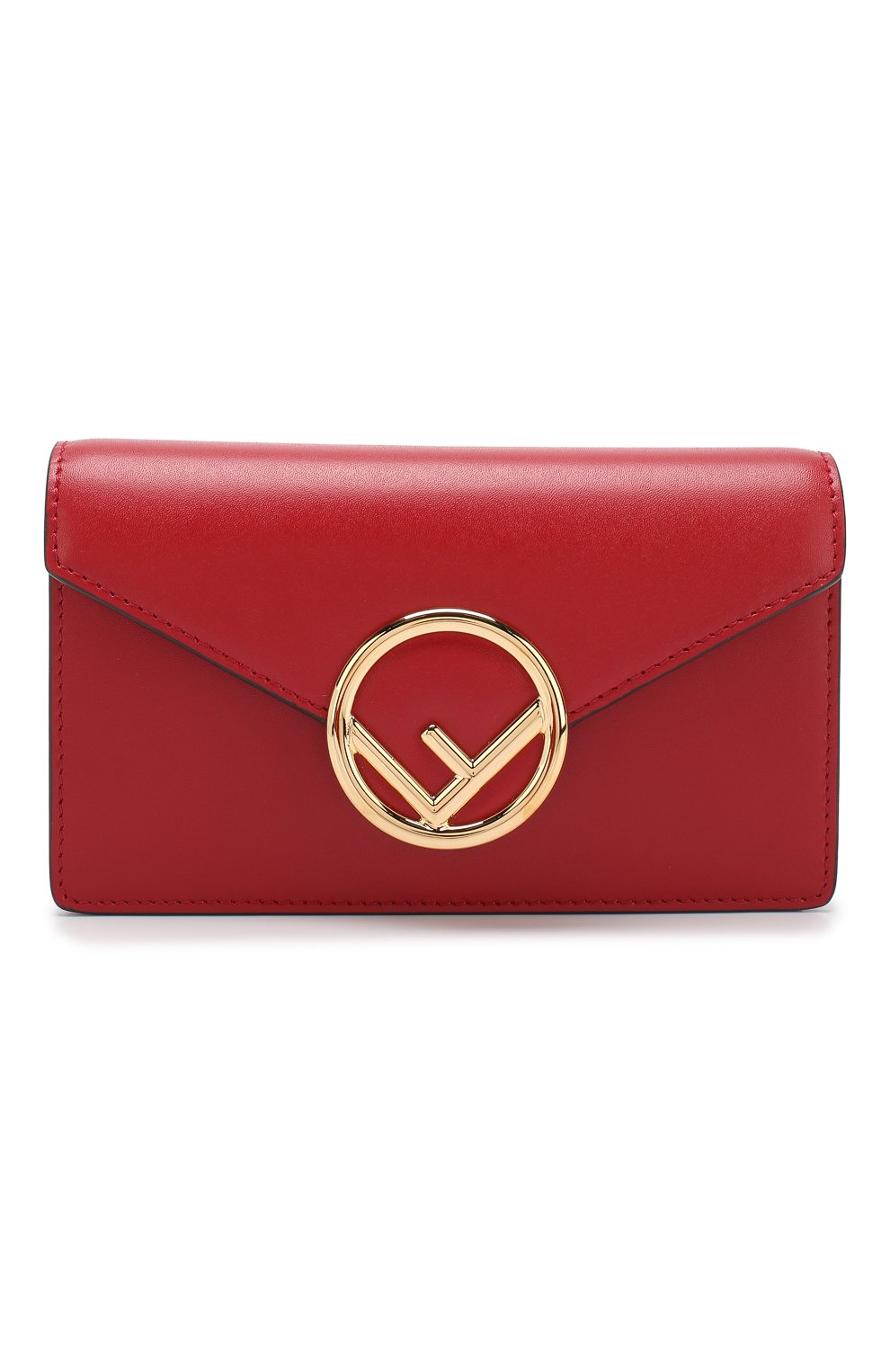 Кожаная поясная сумка с логотипом бренда FENDI, арт. 8BM005 A0KK, фото 1