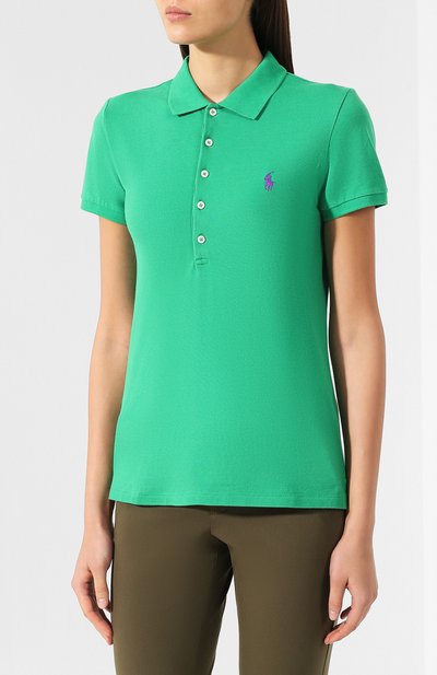 Хлопковое поло POLO RALPH LAUREN, арт. 211505654, фото 3