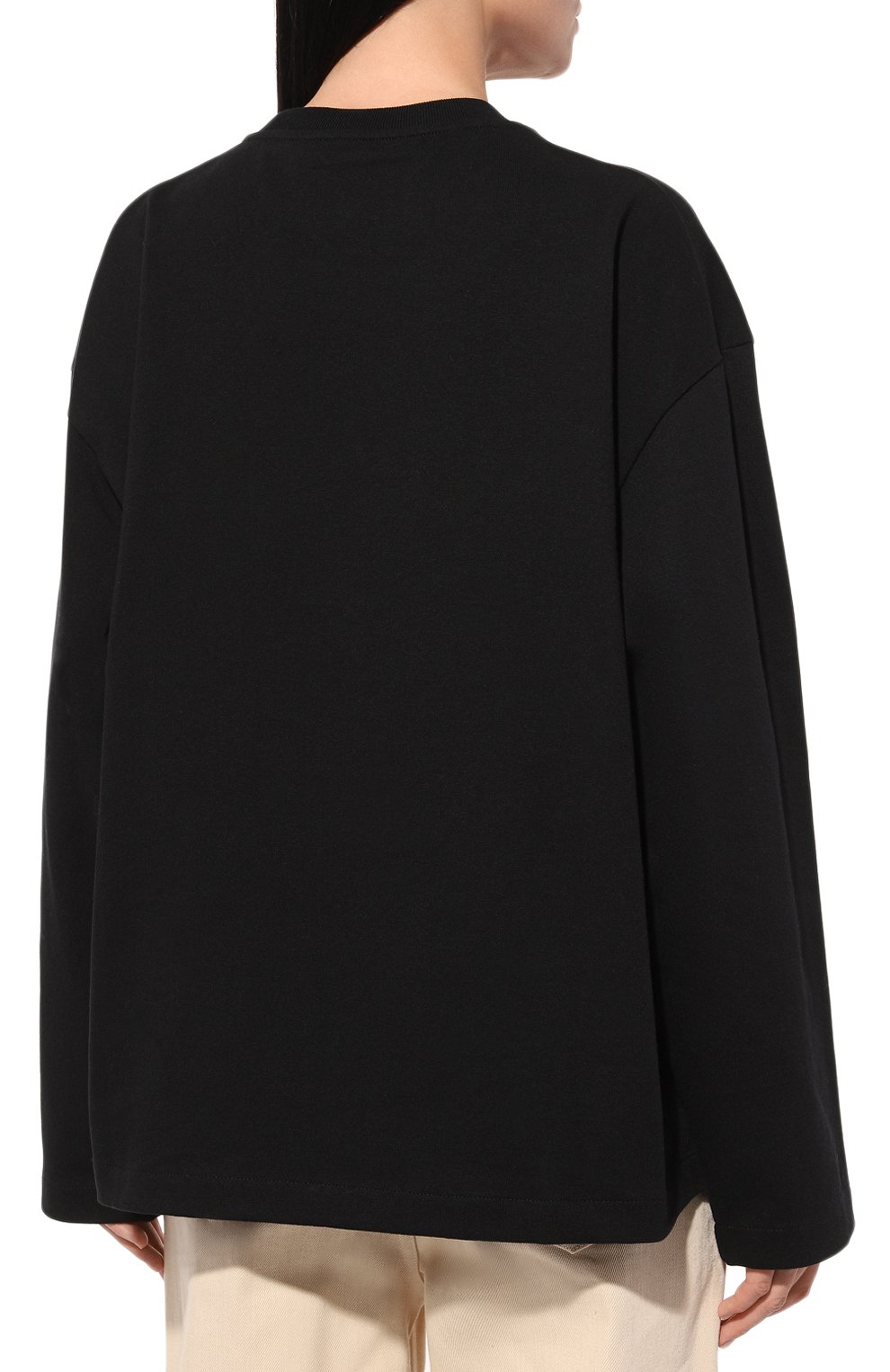 Хлопк овый лонгслив JIL SANDER, арт. J03GC0136/J20243, фото 4