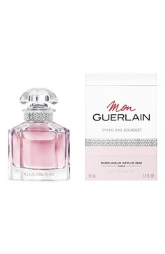 Парфюмерная в�ода mon guerlain sparkling bouquet (50ml) GUERLAIN бесцветного цвета, арт. G014248 | Фото 2 (Обьем косметики: 100ml; Тип продукта - парфюмерия: Парфюмерная вода; Ограничения доставки: flammable)