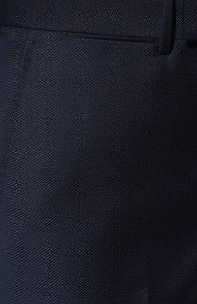 Шерстяные брюки ZEGNA темно-синего цвета по цене 96350 руб., арт. 726F10A7/75TB12, фото 5 Шерстяные брюки ZEGNA, арт. 726F10A7/75TB12, фото 5