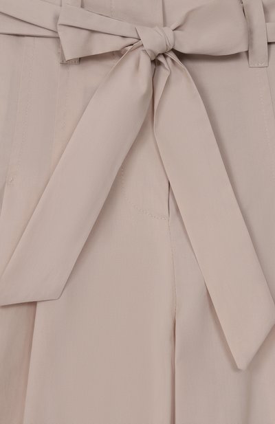 Хлопковые брюки MONNALISA, арт. 17G403, фото 3