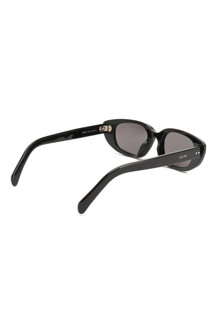 Женские солнцезащитные очки CELINE EYEWEAR черного цвета, арт. CL40095U 01A | Фото 4 (Статус проверки: Проверена категория; Тип очков: С/з; Региональные ограничения белый список (Axapta Mercury): RU, Не проставлено; Материал: Пластик; Нос: Не проставлено)