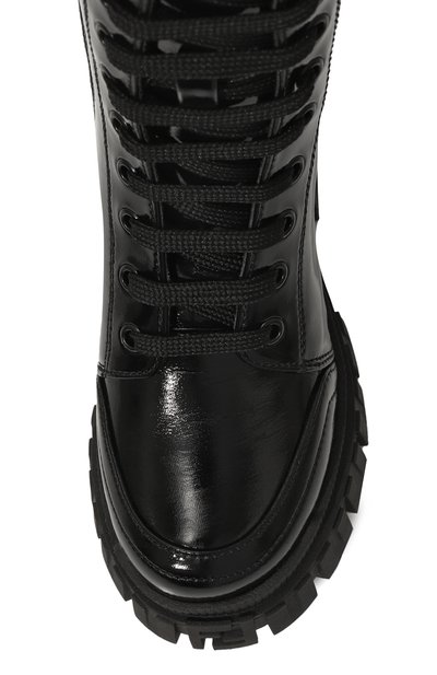 Ботинки FENDI черного цвета по цене 57000 руб., арт. JFR370/A8T9/28-31, фото 4 Ботинки FENDI, арт. JFR370/A8T9/28-31, фото 4