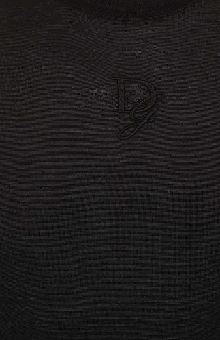 Шелковая футболка DOLCE & GABBANA, арт. G8RN8Z/FU75F, фото 1