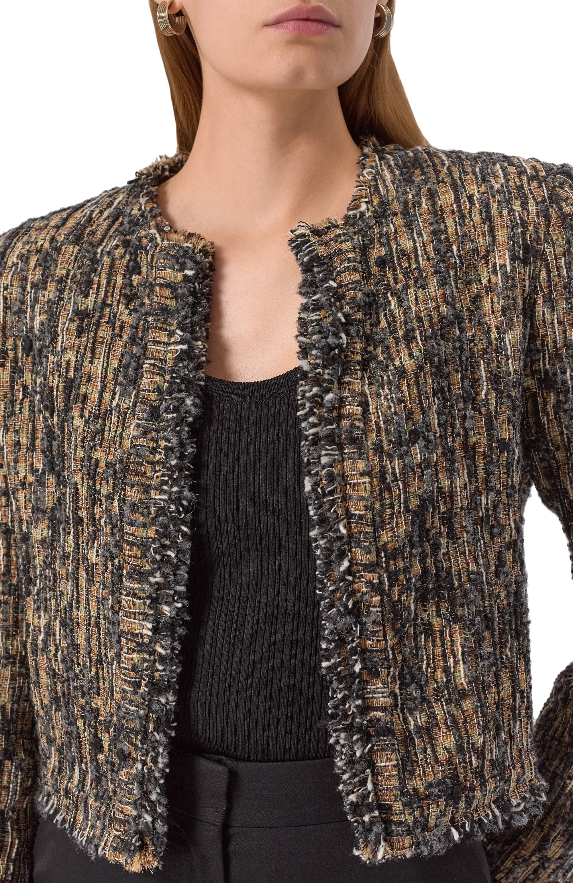 Твидовый жакет IRO, арт. WP07CARLIA, фото 5