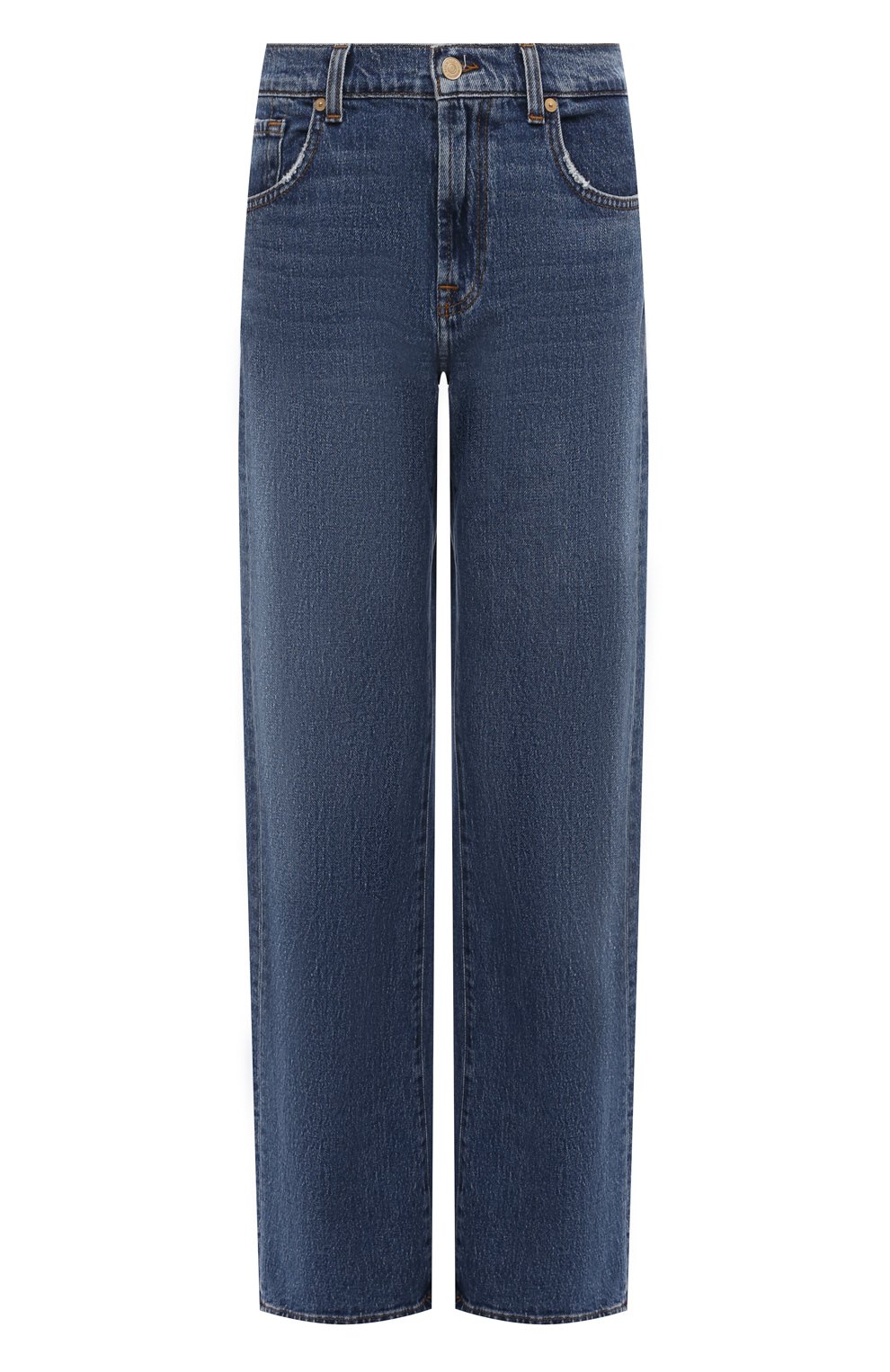 Джинсы 7 FOR ALL MANKIND синего цвета по цене 21100 руб., арт. JSSTC100SC, фото 1 Джинсы 7 FOR ALL MANKIND, арт. JSSTC100SC, фото 1