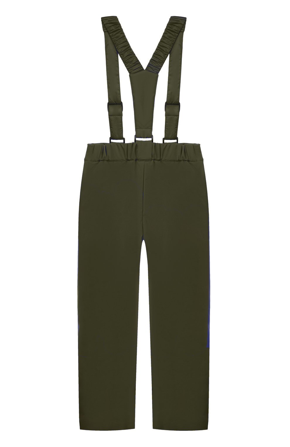 Утепленные брюки SAVE THE DUCK хаки цвета по цене 17550 руб., арт. PP1506X/CYCAS/SMEG19/4-8, фото 2 Утепленные брюки SAVE THE DUCK, арт. PP1506X/CYCAS/SMEG19/4-8, фото 2