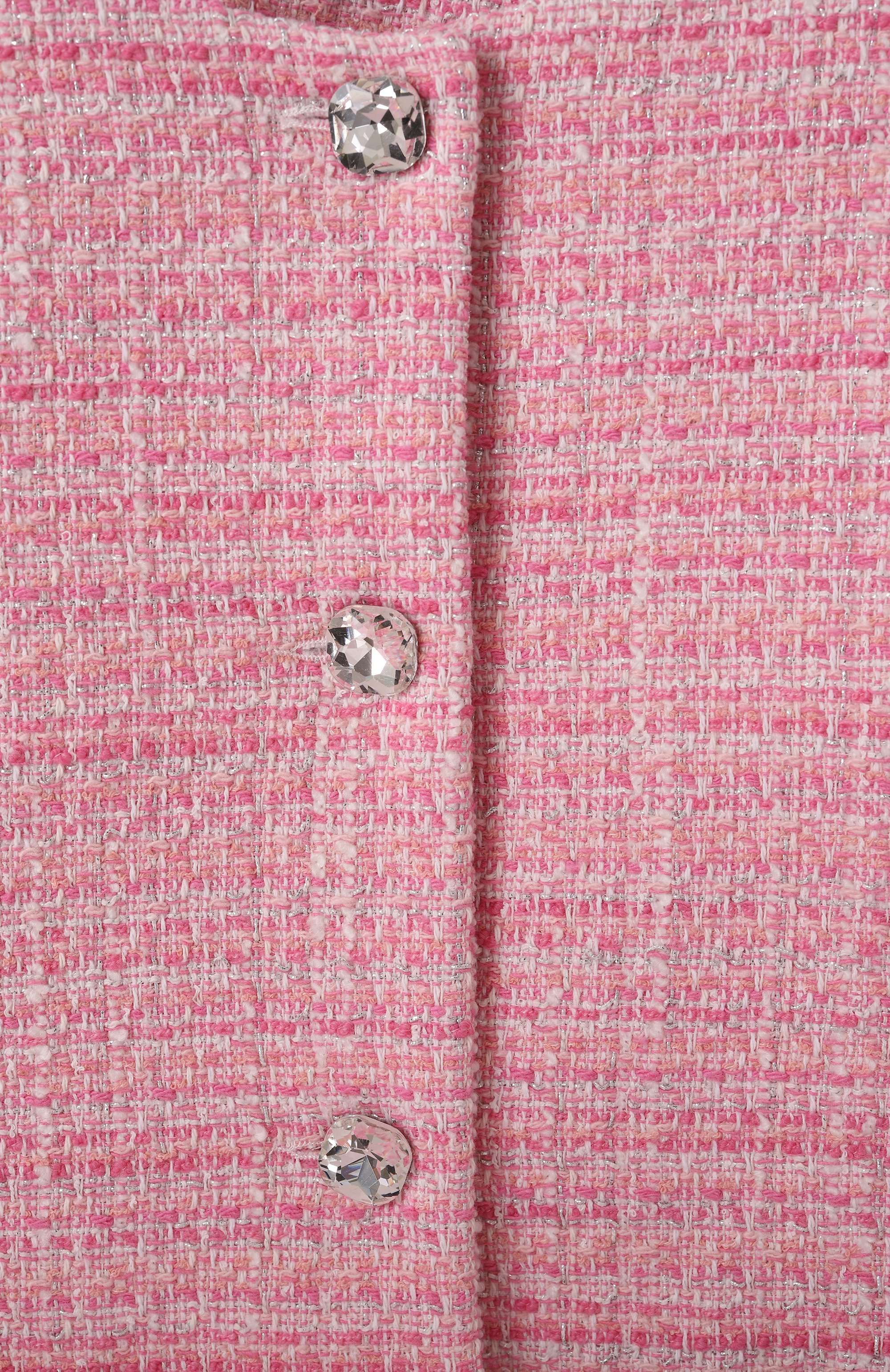 Твидовый жакет MONNALISA, арт. 71E103, фото 3