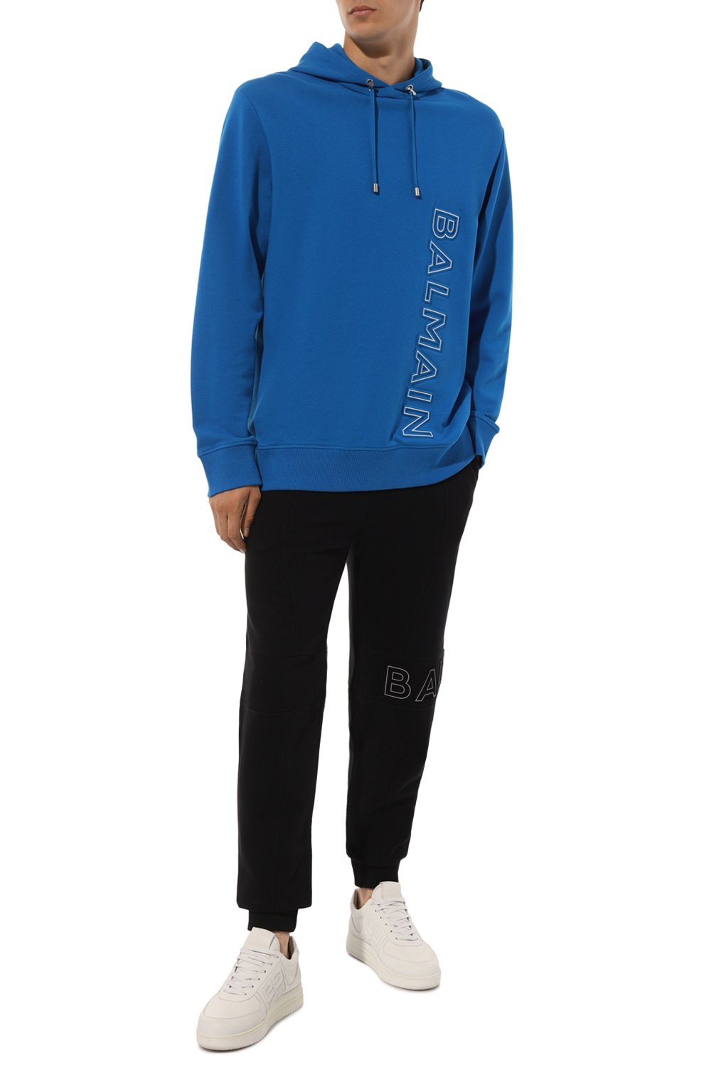 Хлопковые джоггеры BALMAIN, арт. BH10B235/BC22, фото 2
