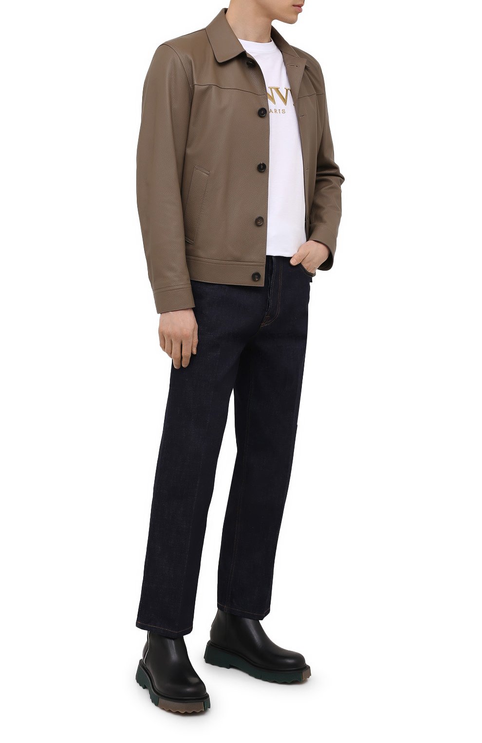 Кожаная куртка BRIONI, арт. PLZ90L/P7708, фото 2