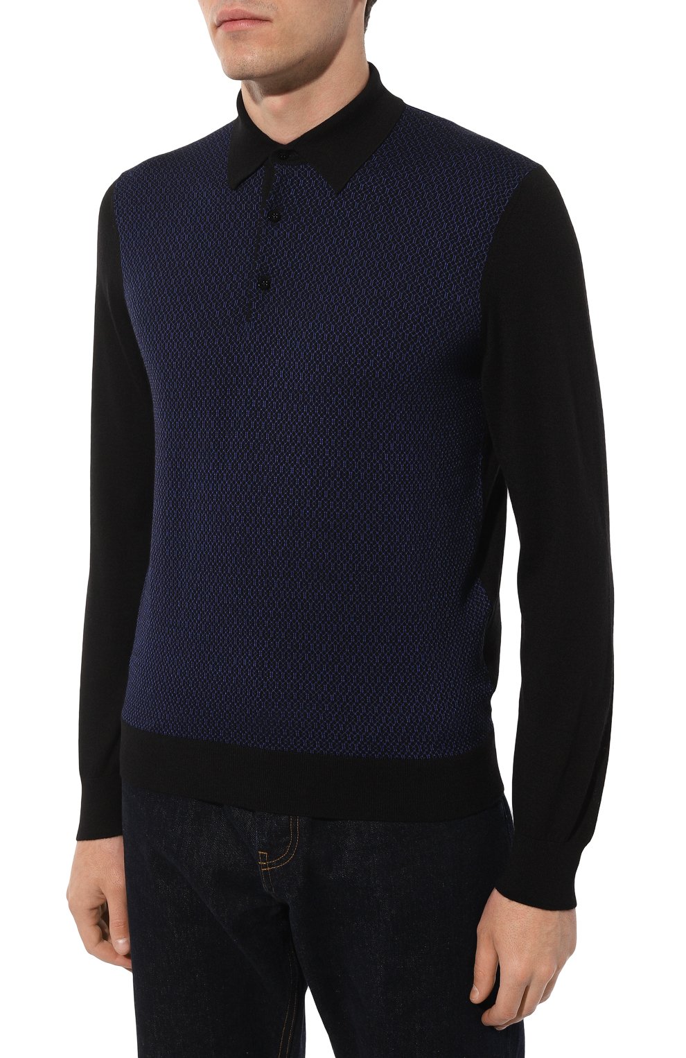 Поло из шерсти и �шелка STEFANO RICCI, арт. KE06001AP1/E23302/ALMIS, фото 3