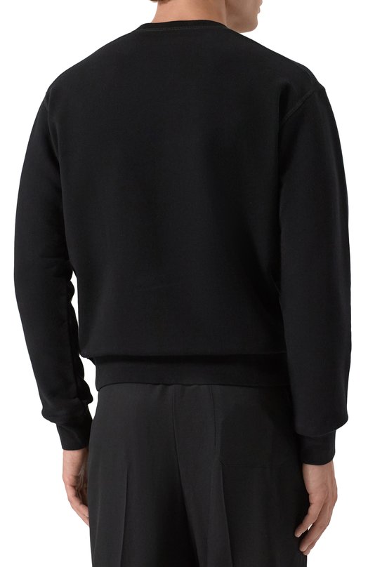 Хлопковый свитшот Dsquared2 S74GU0887/S25516 Чёрный  S74GU0887/S25516 Фото 4