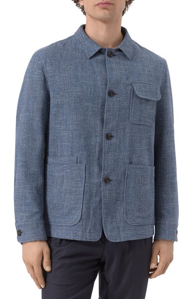 Хлопковая куртка-рубашка L.B.M. 1911, арт. 2832/52009, фото 3